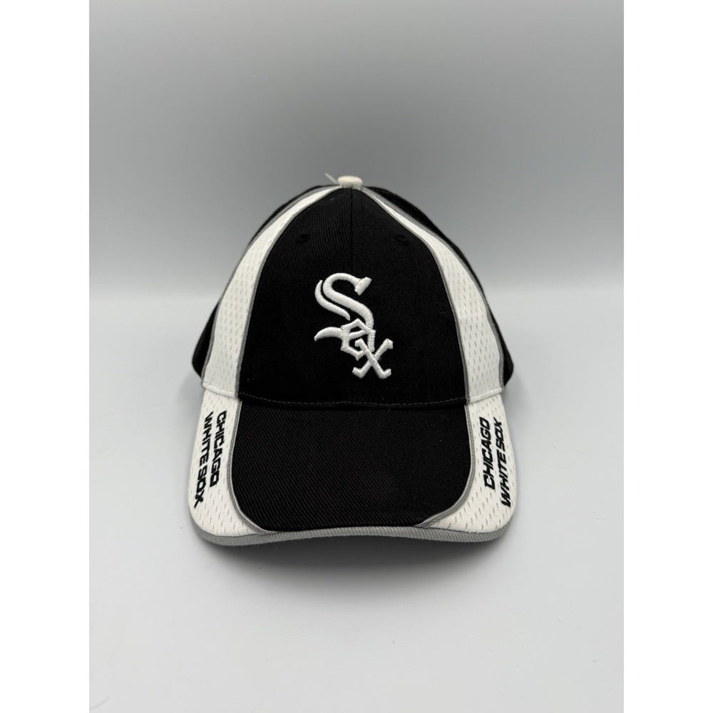 Chicago White Sox Hat Cap Strap Back Adult Black '47 Brand Logo MLB Baseball Men